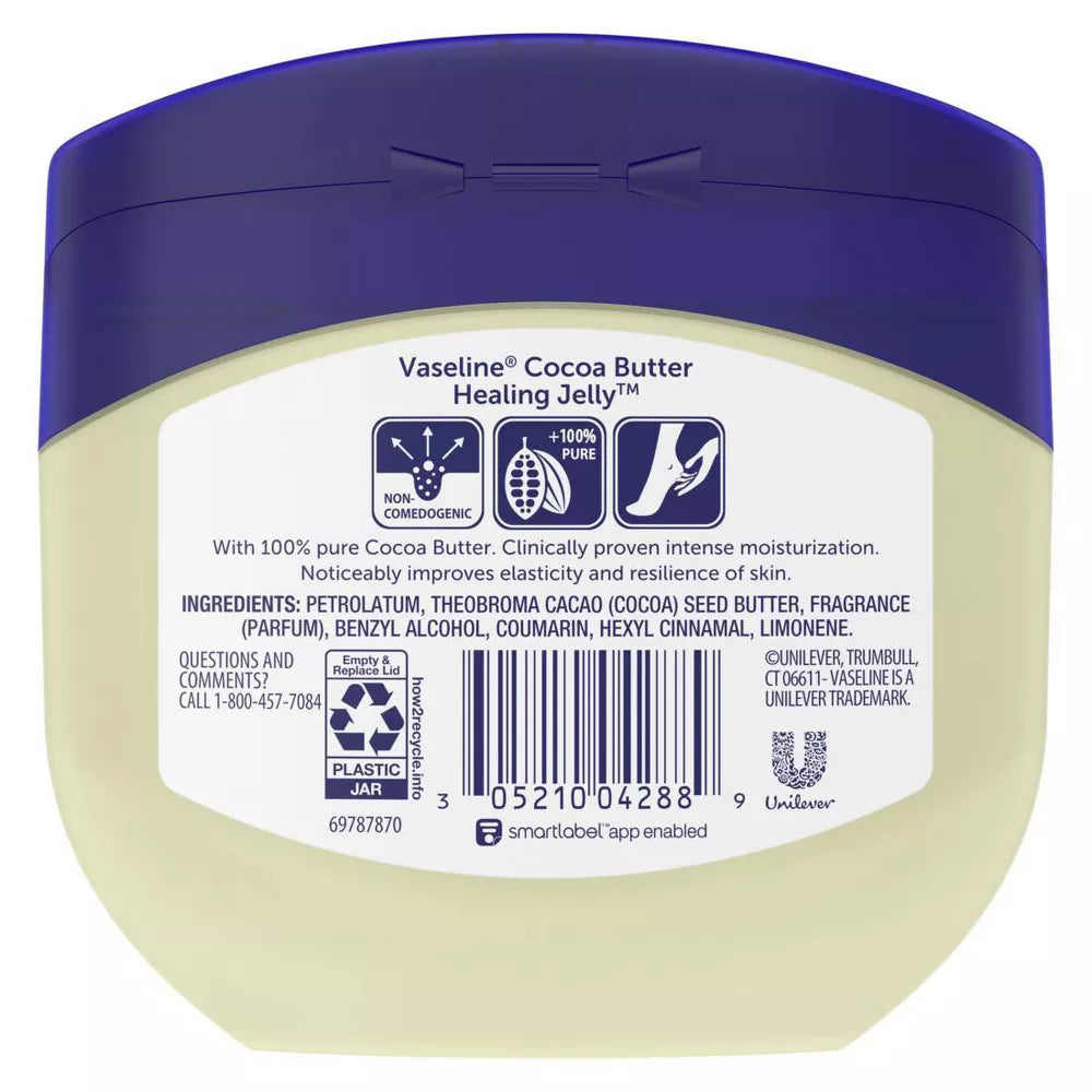 Vaseline Cocoa Butter Healing Jelly 13oz - ANNS BEAUTY SUPPLY