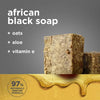 SheaMoisture African Black Soap Calm & Clearing Bar Soap Net Wt 8 Oz / 227 g