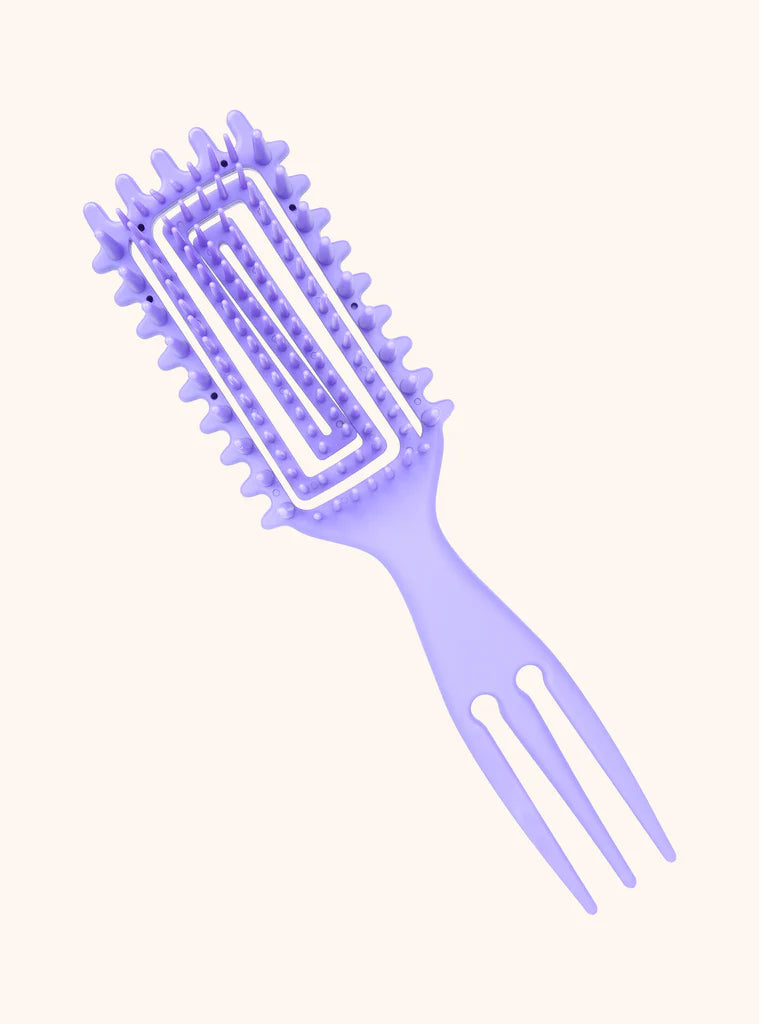 Curl Precision Styler Vented Brush – Purple