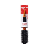 Red by Kiss Wooden Blowout Round Brush 1 Inch – HH218 - ANNS BEAUTY SUPPLY