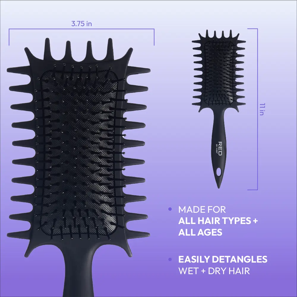 RED by Kiss Curl-Art Styler Detangling & Curl Defining Brush (#HH252)