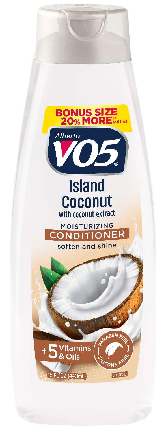 Alberto VO5 Island Coconut Moisturizing Conditioner 15 oz