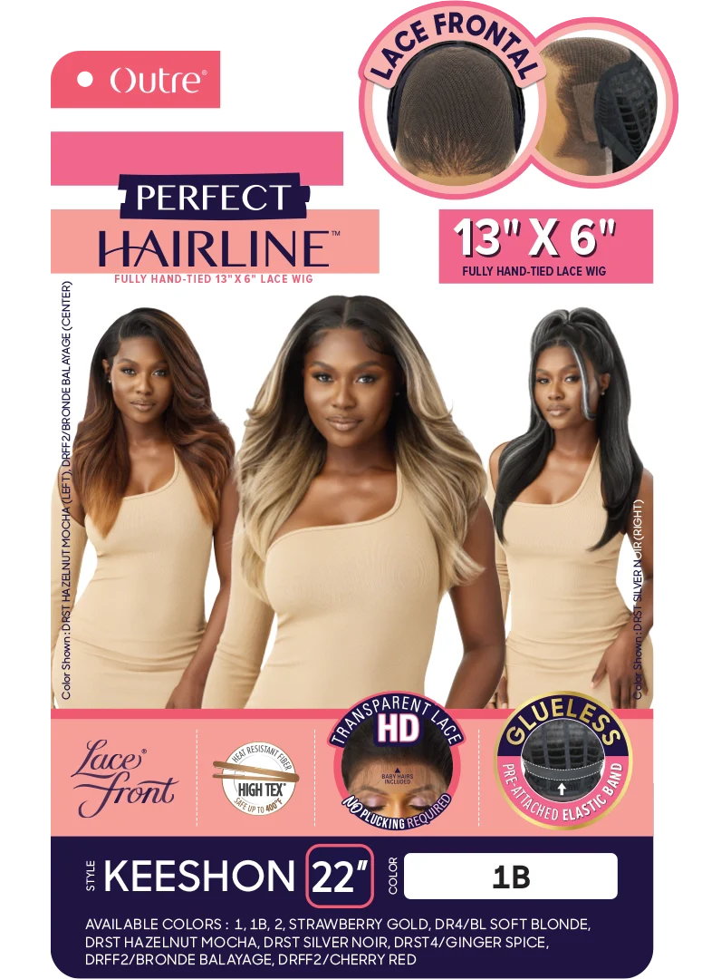 Outre 360 Frontal Lace 13"x 6" HD Transparent Lace Front Wig Keeshon QLPHLKEE* - ANNS BEAUTY SUPPLY