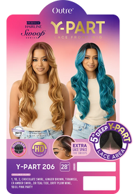 Outre Perfect Hairline Swoop Series Y-Part Frontal Lace Front Wig Y-Part 206 QLPHLSSYP206 - ANNS BEAUTY SUPPLY