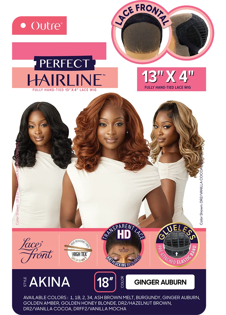 Outre Perfect Hairline 360 Frontal Lace 13"x 6" HD Transparent Lace Front Wig Akina QLPHLAKI - ANNS BEAUTY SUPPLY