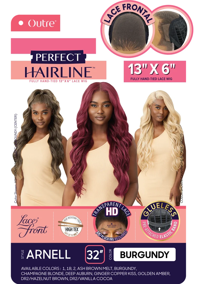 Outre Perfect Hairline 360 Frontal Lace 13"x 6" HD Transparent Lace Front Wig Arnell QLPHLARN - ANNS BEAUTY SUPPLY