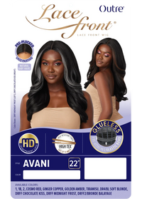Outre Synthetic Glueless HD Transparent Lace Front Wig Avani - ANNS BEAUTY SUPPLY