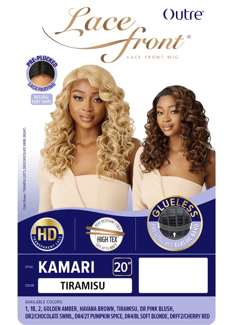 Outre Synthetic Glueless HD Transparent Lace Front Wig Kamari QLKMR* - ANNS BEAUTY SUPPLY