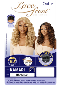 Outre Synthetic Glueless HD Transparent Lace Front Wig Kamari QLKMR* - ANNS BEAUTY SUPPLY