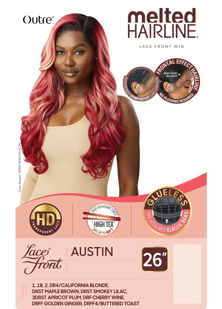 Outre Synthetic Melted Hairline HD Lace Front Wig Austin QLMHAUS - ANNS BEAUTY SUPPLY