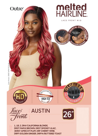Outre Synthetic Melted Hairline HD Lace Front Wig Austin QLMHAUS - ANNS BEAUTY SUPPLY