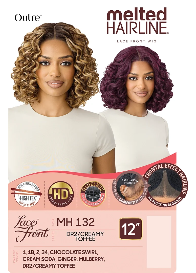 Outre Synthetic Melted Hairline HD Lace Front Wig MH132 QLMHMH132 - Elevate Styles