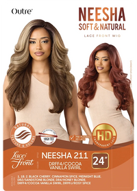 Outre Premium Soft & Natural HD Lace Front Wig Neesha 211 QLNSNN211 - Elevate Styles