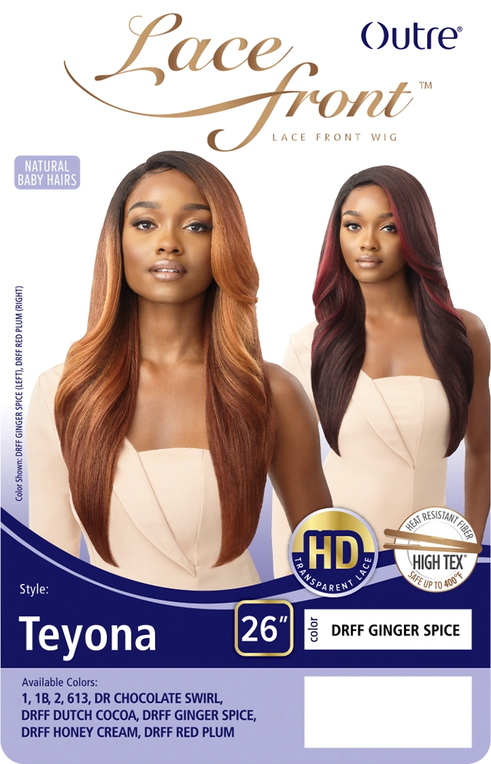 Outre Lace Front HD Transparent Lace Wig Teyona 26"