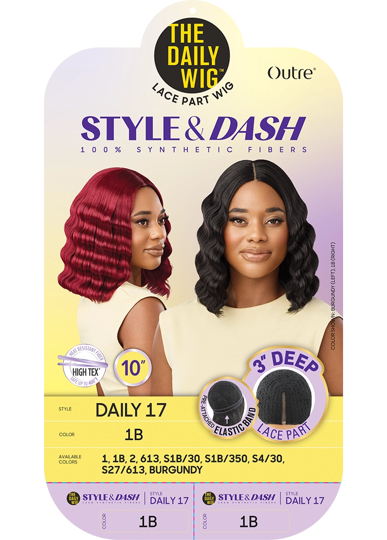 Outre The Daily Wig Style & Dash Daily 17 10" Lace Part Synthetic Wig