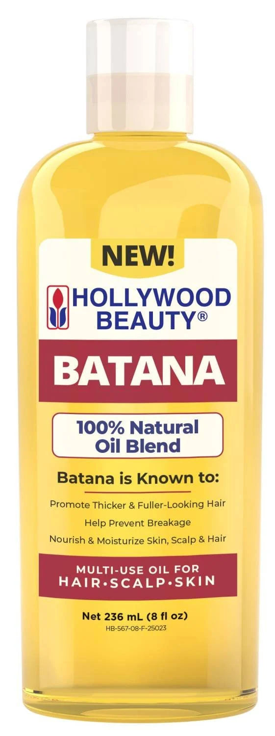 Hollywood Beauty Batana Oil for Hair, Scalp and Skin - 8 oz