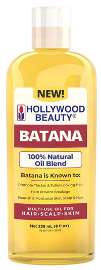 Hollywood Beauty Batana Oil for Hair, Scalp and Skin - 8 oz