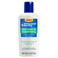 Hollywood Beauty Tea Tree & Rosemary Scalp Soothing Shampoo 8 oz