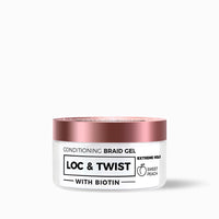 Loc & Twist Conditioning Braid Gel – Sweet Peach (Extreme Hold) 5.07 Oz - ANNS BEAUTY SUPPLY