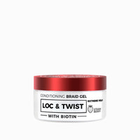 Loc & Twist Conditioning Braid Gel – Strawberry (Extreme Hold) 5.07 Oz - ANNS BEAUTY SUPPLY