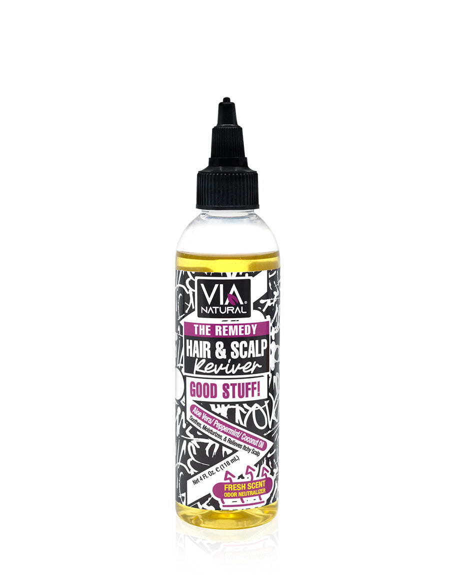 VIA Natural The Remedy Hair & Scalp Reviver 4 Oz