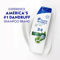 Head & Shoulders Tea Tree Oil 2 In 1 Dandruff Shampoo + Conditioner 12.5 FL OZ (370 mL)