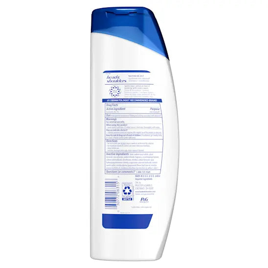 Head & Shoulders Tea Tree Oil 2 In 1 Dandruff Shampoo + Conditioner 12.5 FL OZ (370 mL)