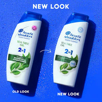Head & Shoulders Tea Tree Oil 2 In 1 Dandruff Shampoo + Conditioner 12.5 FL OZ (370 mL)