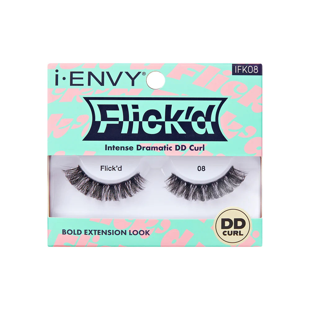 i ENVY Flickd Intense Dramatic DD Curl Lashes IFK08 - ANNS BEAUTY SUPPLY