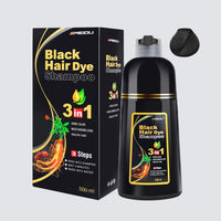 Meidu Black Hair Dye Shampoo 500 Ml - ANNS BEAUTY SUPPLY