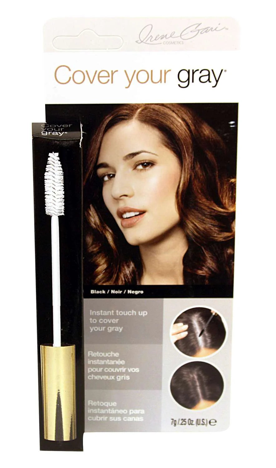 Irene Gari Cover Your Gray Touch-Up Mascara – Black (7g / 0.25 oz)