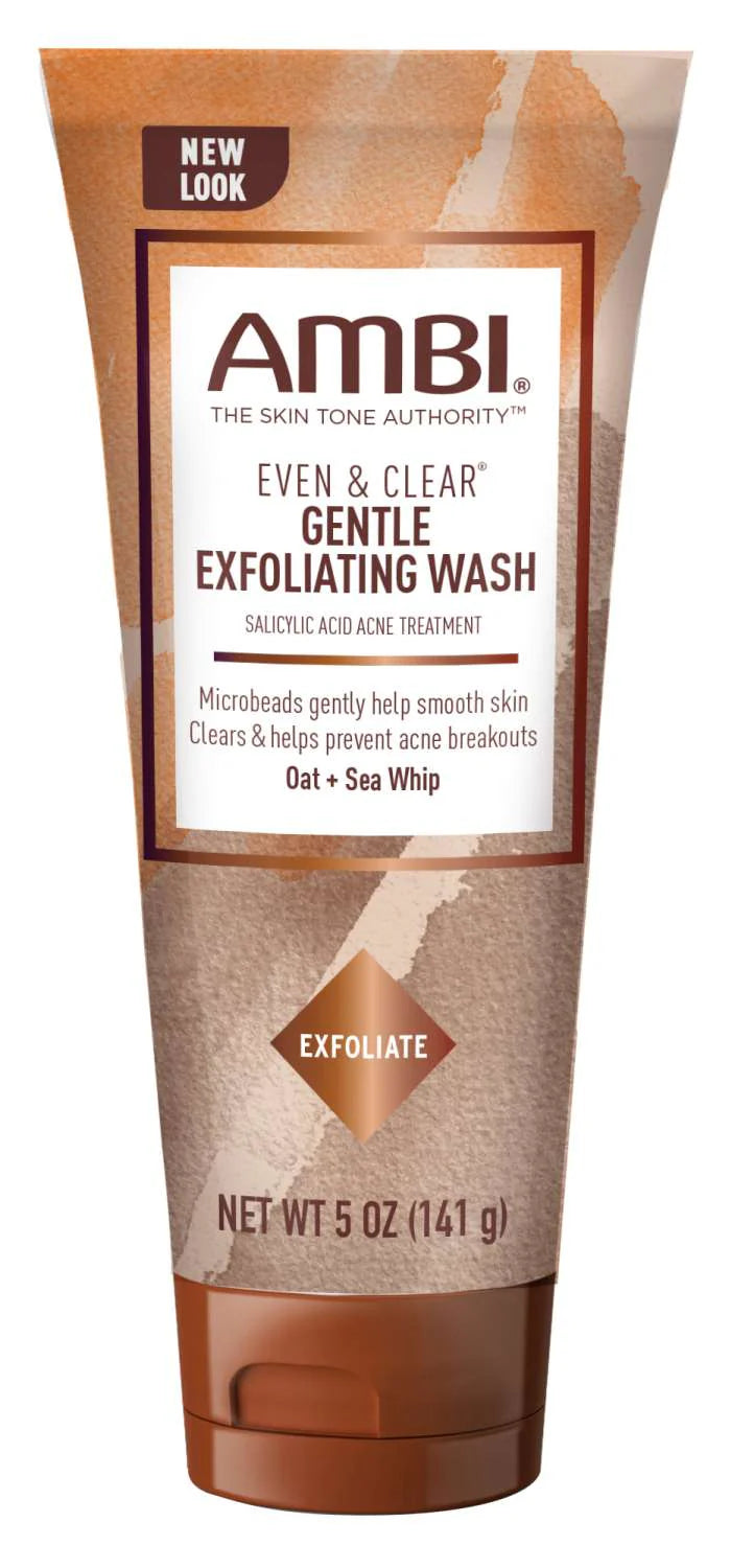 Ambi Even & Clear Gentle Exfoliating Wash – 5 oz
