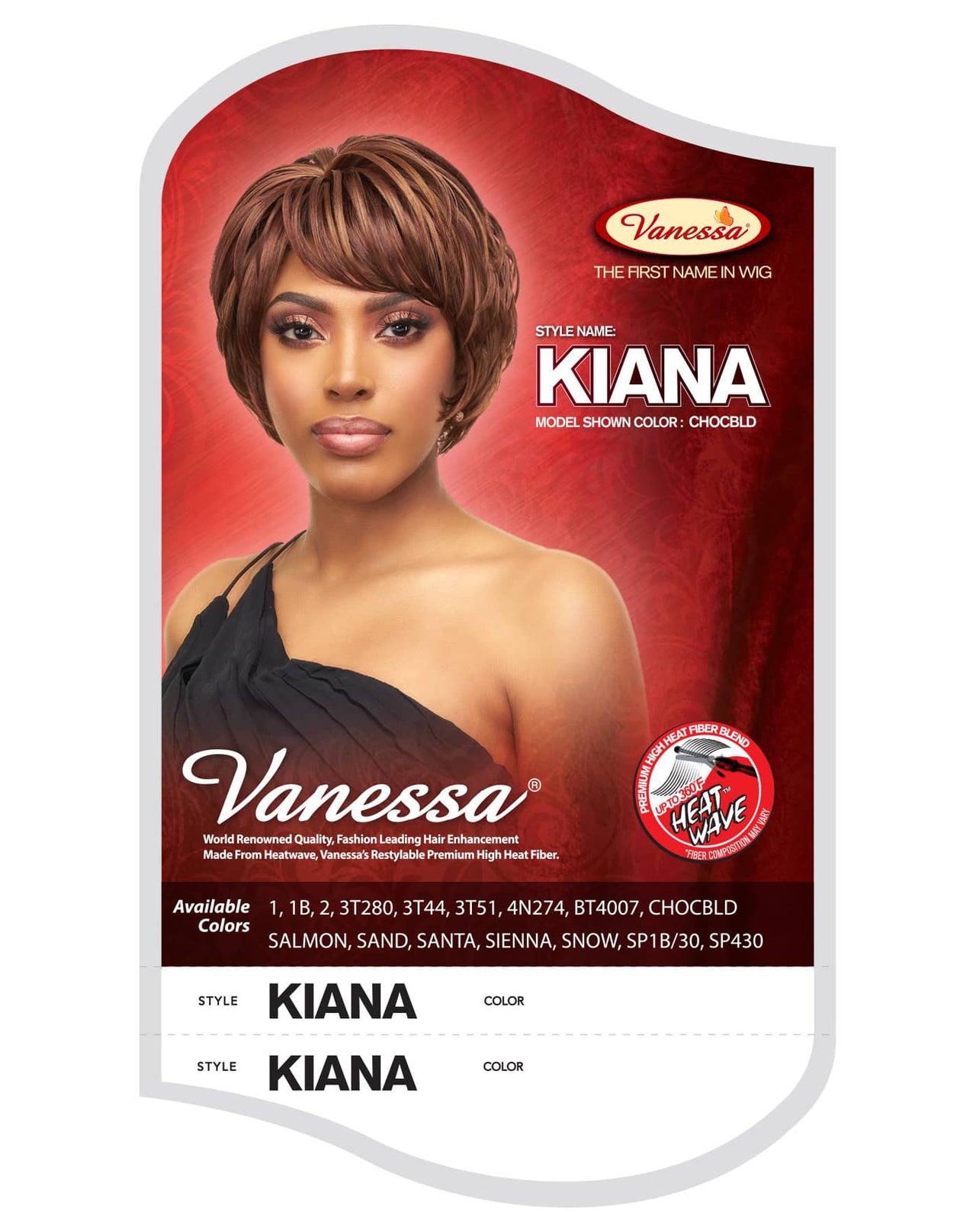 Vanessa Fashion Full Wig Kiana - ANNS BEAUTY SUPPLY