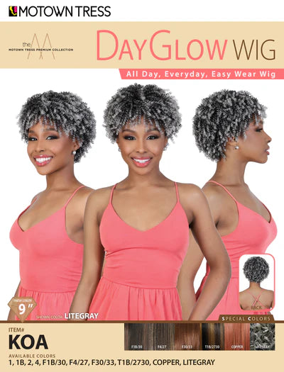 Motown Tress Premium Collection Day Glow Wig KOA - ANNS BEAUTY SUPPLY