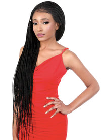 Motown Tress 13x4 Lace Box Braid Wig L134.BOX38 Color 1B - ANNS BEAUTY SUPPLY