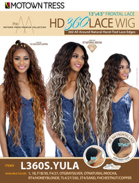 Motown Tress HD 360 All Around HD 13x4.5 Lace Front Wig L360S.YULA - ANNS BEAUTY SUPPLY