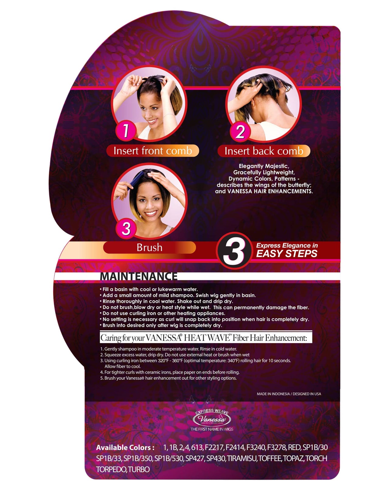Vanessa Express Weave Half Wig Las Mogan - ANNS BEAUTY SUPPLY