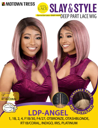 Motown Tress Let's Lace Slay & Style Deep Part Lace Wig LDP Angel - ANNS BEAUTY SUPPLY