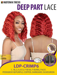 Motown Tress Swiss Deep Part Lace Front Wig LDP.CRIMP6 - ANNS BEAUTY SUPPLY