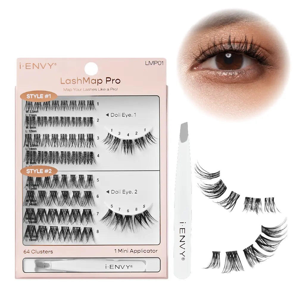 Kiss i Envy LashMap Pro Doll Eye LMP01 - ANNS BEAUTY SUPPLY