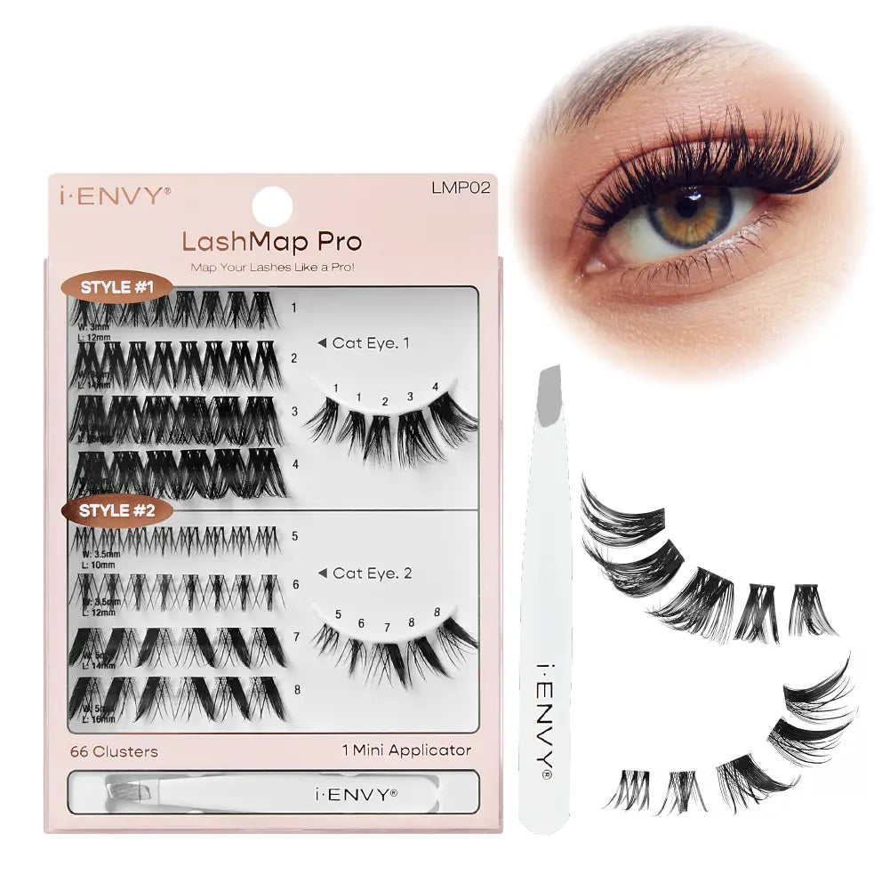 Kiss i Envy LashMap Pro Cat Eye LMP02 - ANNS BEAUTY SUPPLY