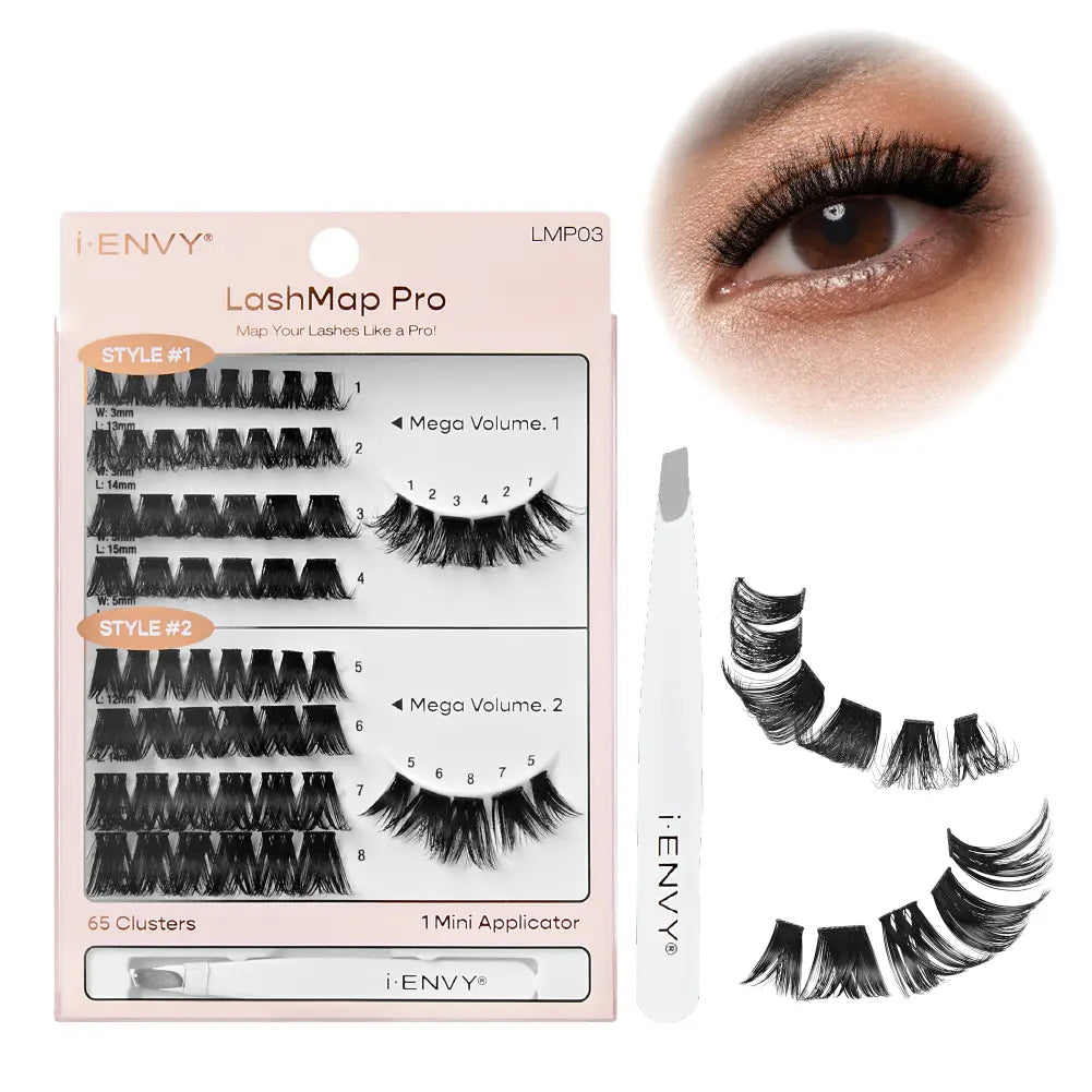 Kiss i Envy LashMap Pro Mega Volume LMP03 - ANNS BEAUTY SUPPLY