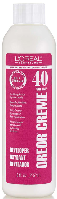 LOreal Oreor Creme Developer 40 Volume 8 oz - ANNS BEAUTY SUPPLY