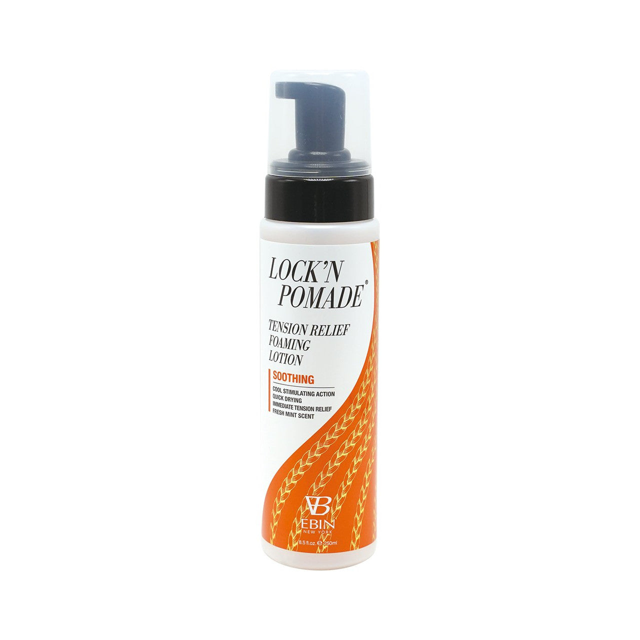EBIN New York Lock'N Pomade Tension Relief Foaming Lotion 8.5oz - ANNS BEAUTY SUPPLY