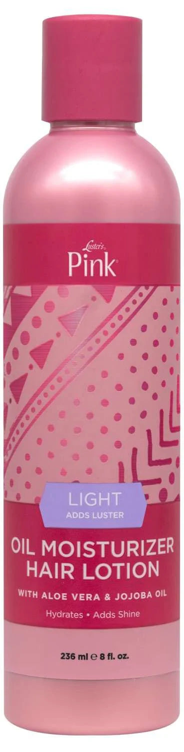 Lusters Pink Light Oil Moisturizer Hair Lotion 8 oz