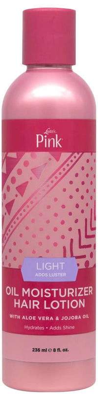 Lusters Pink Light Oil Moisturizer Hair Lotion 8 oz