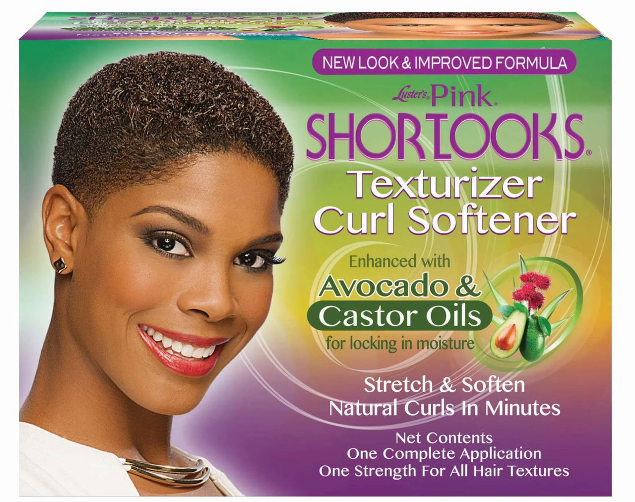 Lusters Pink ShortLooks Texturizer Curl Softener