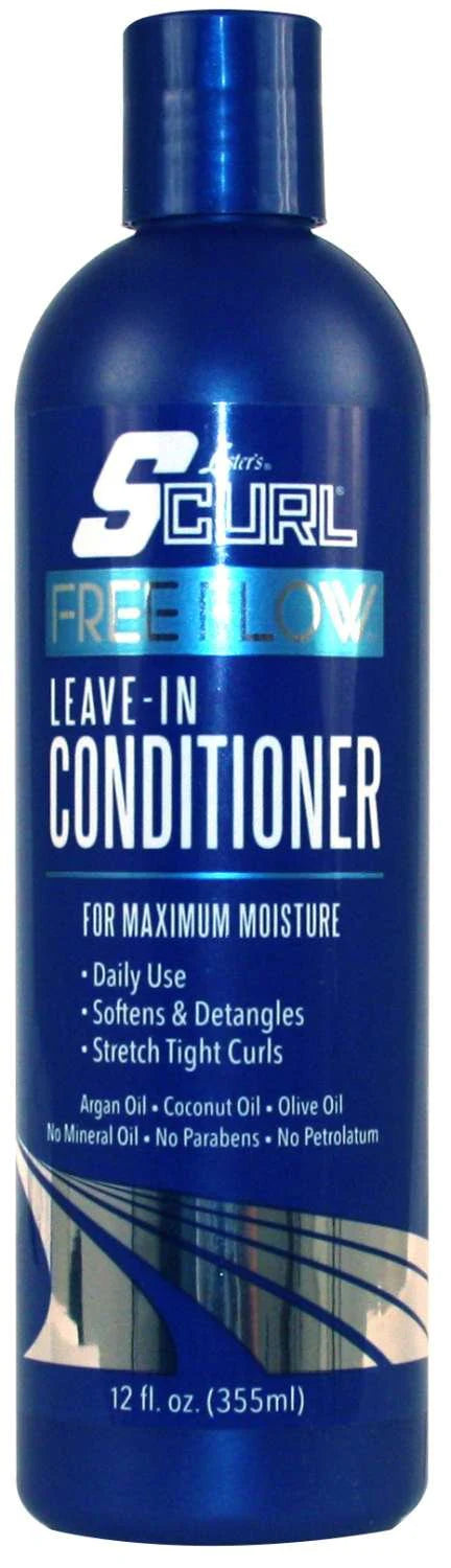 Luster’s S-Curl Free Flow Leave-In Conditioner – Maximum Moisture (12 fl. oz. / 355mL) - ANNS BEAUTY SUPPLY