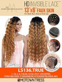 Motown Tress HD Invisible Lace 13X6 Faux Skin HD Lace Front Wig LS136.TRUE - ANNS BEAUTY SUPPLY