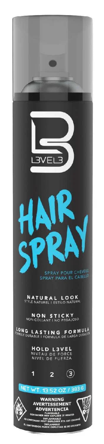 L3VEL3 Hair Spray Natural Look Hold Level 3 13.52 oz - ANNS BEAUTY SUPPLY